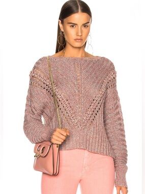 Rag & Bone $395 Roman Cotton Pullover Sweater Small